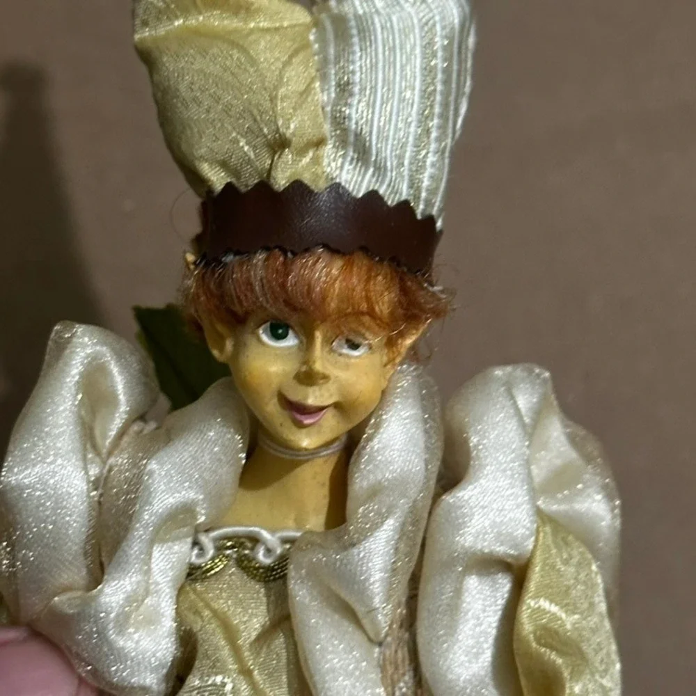Katherine's Collection Wayne Kleski Jester Elf Doll Harlequin Bells 11